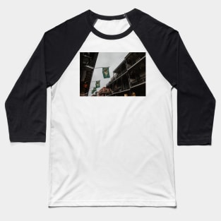 Christmas in the French Quarter Baseball T-Shirt